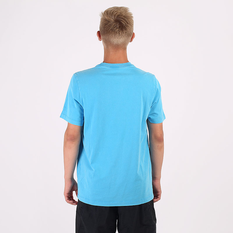 мужская голубая футболка Jordan Washed T-Shirt CJ6225-482 - цена, описание, фото 3